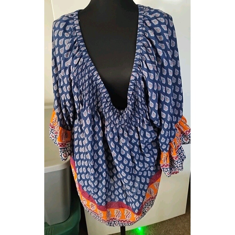 Tunic Beach Lunch Lounge Collection  On Or Off The Shoulder Flared Clearance Sal